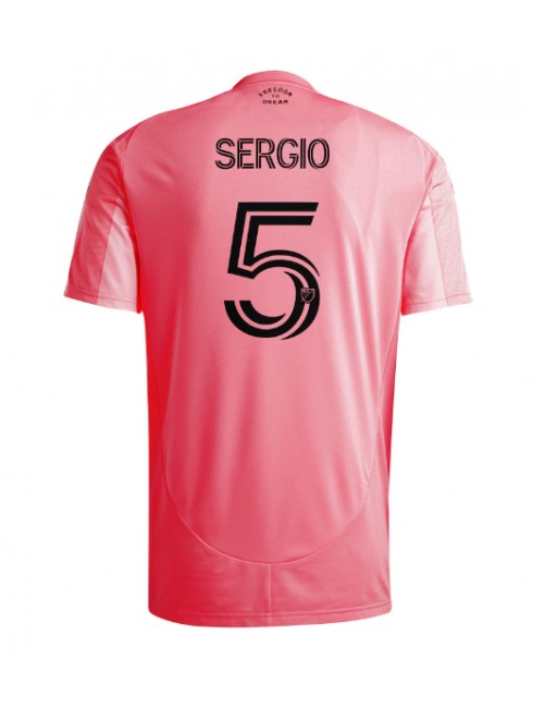 Inter Miami Sergio Busquets #5 Replika Hemmakläder 2025-26 Kortärmad Inter Miami Sergio Busquets #5 Replika Hemmakläder 2025-26 Kortärmad